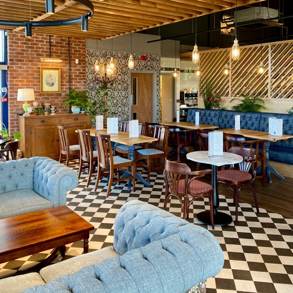 Interior of Botham's Enterprise Way, Whitby. 