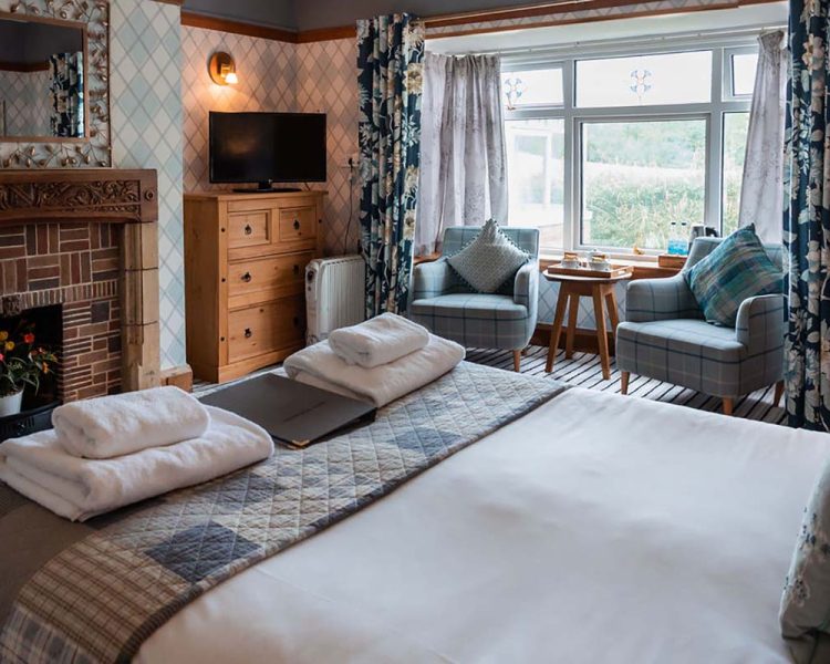 Bedroom at the Inn on the Moor, Goathland.