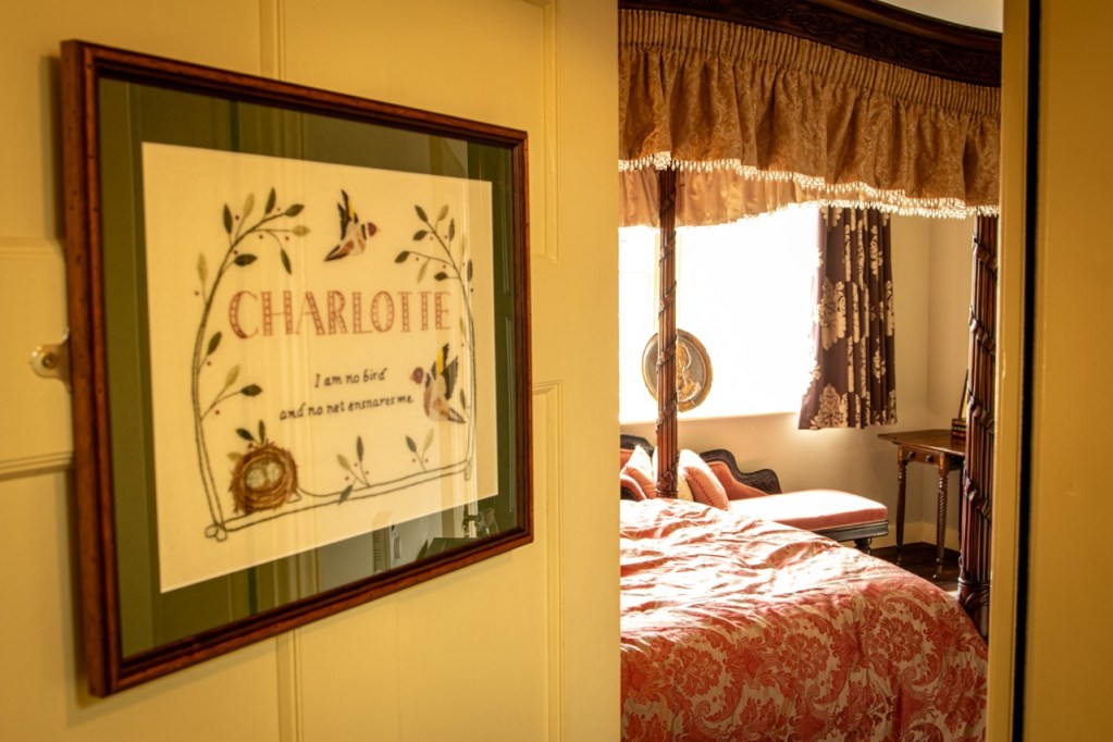 The Brontë sister's bedroom.