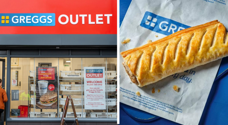 A Gregg’s Outlet Selling Unsold Food Is Opening In Leeds