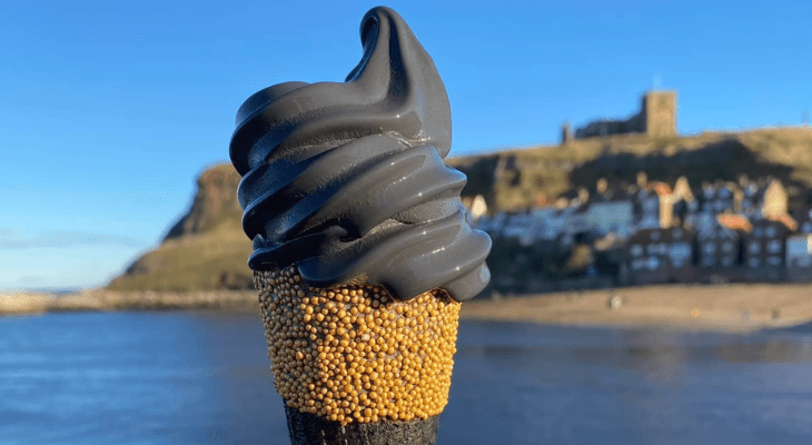 Whitby’s Iconic Black Whippy Ice Cream Is Back For Goth Weekend