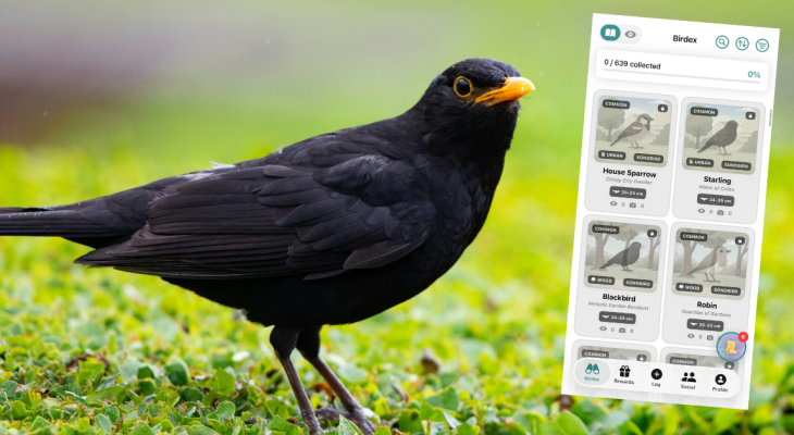 New ‘Birdex’ App Lets You ‘Catch’ UK Birds Like Pokémon — And It Could Help Save Them