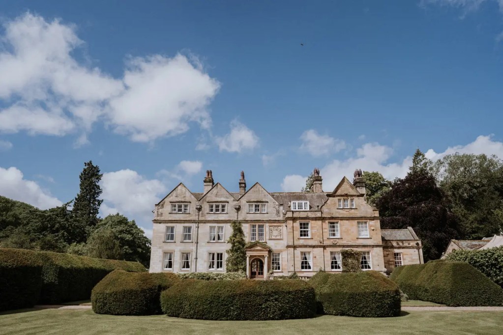 The Egton Estate manor house in Yorkshire