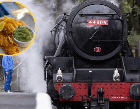 This Scenic North York Moors Fish & Chips Stream Train Journey Is A Must