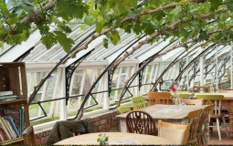 This Yorkshire Cafe Sits Beneath A Huge Grape Vine