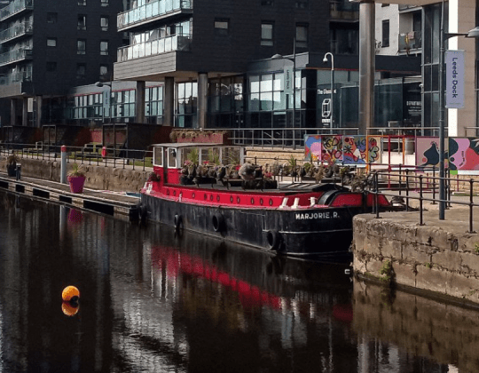 Leeds Canal Is Home to a Floating Bookshop Like No Other