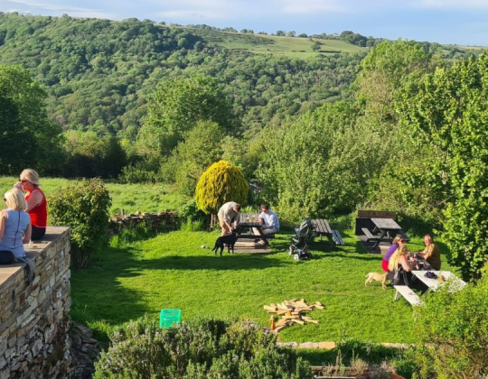 This Yorkshire Dales Pub Beer Garden Offers Incredible Views
