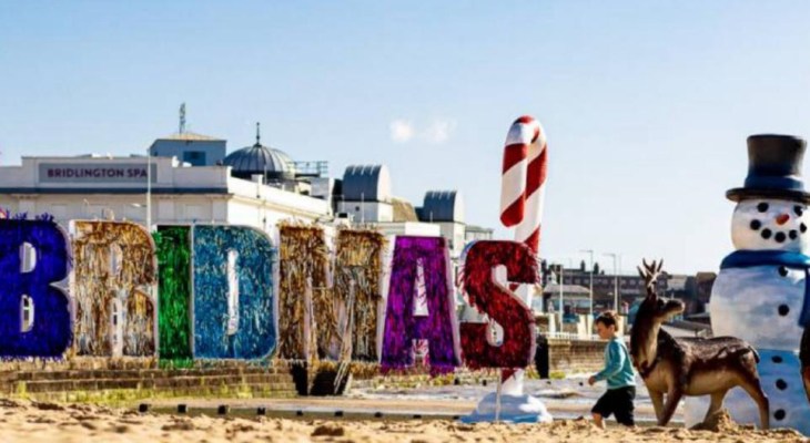 The Yorkshire Coast Town Celebrating Christmas in August