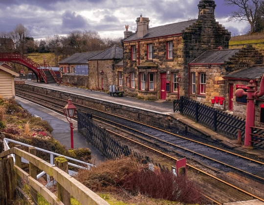 The North York Moors Walk With a Famous TV Village, Dramatic Waterfall and Yorkshire’s Smallest Pub