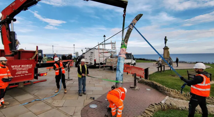 Famous Whitby Whale Bone Arch Removed Ahead Of £70,000 Replacement