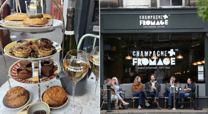 The Harrogate Restaurant Serving Cheesy Afternoon Tea With A French Twist